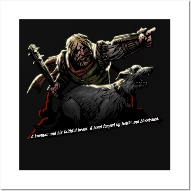 Darkest Dungeon - The Hound Master Wall Art by Reds94